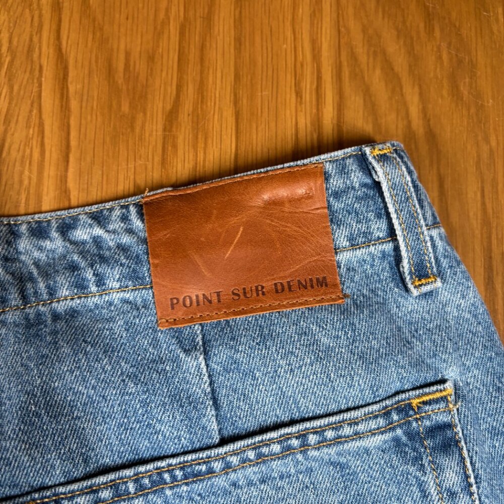 Point Sur Denim 100% Cotton Wide Leg Jeans Light Wash – Women’s 29 - Picture 8 of 13